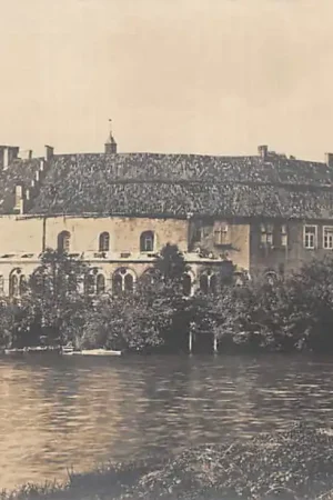 Duitsland Steinfurt Schloss Burgsteinfurt Kasteel Munsterland Deutschland Europa HC58199 Wysoka jakość