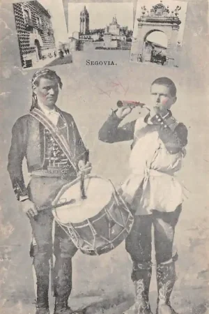 Spanje Segovia Klederdracht Vintage Espa\\u00f1a Spain Europa HC57044 Wyprzedaż