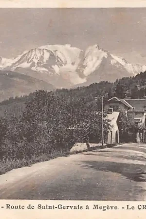 Frankrijk Megève Route de Saint-GervaisLe Cret Bonneville Haute-Savoie France Europa HC56794 Promocja
