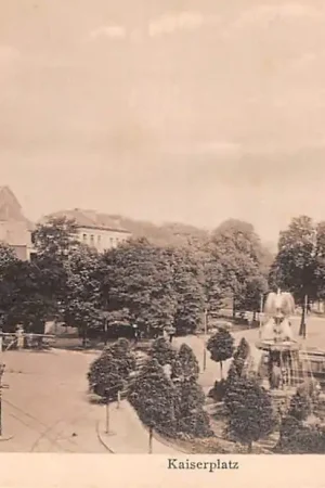 Tani Duitsland Aachen Kaiserplatz Tram 1906 Deutschland Europa HC56525