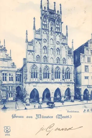 Oferta limitowana Duitsland Munster Westf. 1900 Deutschland Europa HC56522