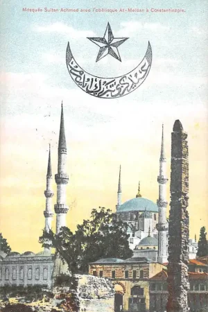 Turkije Constantinople Mosuee Sultan Achmed avec l'obelisque At-Meidan Istanbul Turkye Türkiye Europa HC56509 Zwrot pieniędzy