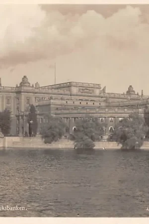 Zweden Stockholm Riksdaghuset och Riksbanken Sverige Sweden Europa HC56680 Darmowa dostawa