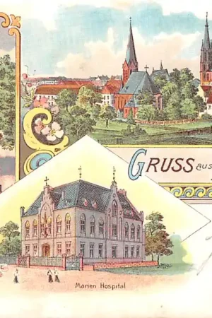 Duitsland Kevelaer Gruss aus 1901 Litho Deutschland Europa HC56357 Popularny