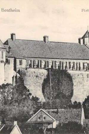 Duitsland Bad Bentheim Forstl. Schloss Kasteel Deutschland Europa HC56119 Najlepsza cena