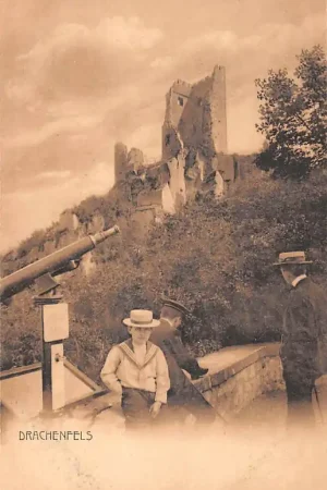 Najlepsza cena Duitsland Königswinter Drachenfels Kasteel 1905 Deutschland Europa HC56115