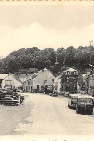 Rabat België Beauraing De Hoofdstraat zicht naar het Maria-Domein Europa HC56448