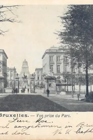 België Brussel Bruxelles Vue prise du Parc 1899 Europa HC56110 Najlepsza cena
