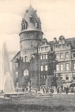 Duitsland Detmold Residenzschloss Kasteel 1900 Deutschland Europa HC56103 Zamów teraz