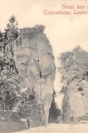 Oferta Duitsland Horn - Bad Meinberg Externsteine Landsite Gruss aus den Teutoburger Wald 1900 Deutschland Europa HC56071