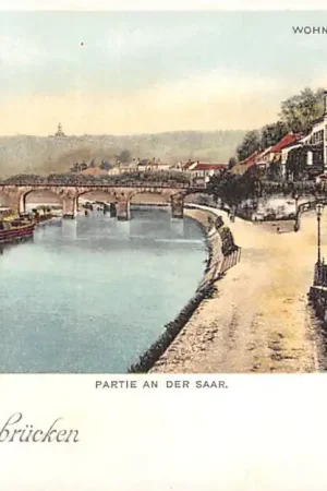 Wysoka jakość Duitsland St. Johann Saarbrücken Partie an der Saar Wohnung Kaiser Wilhelm I v. 9 - 11 Aug. 1870 Deutschland Europa HC56061