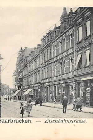 Szybka dostawa Duitsland Saarbrücken Eisenbahnstrasse 1900 Deutschland Europa HC56053