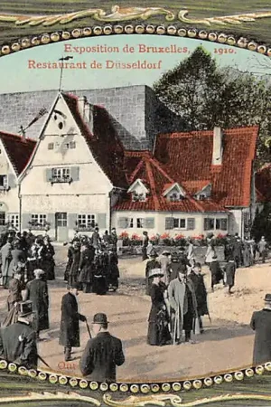 België Brussel Exposition de Bruxelles 1910 Restaurant de Düsseldorf Deutschland Duitsland Europa HC55815 Najlepsza cena