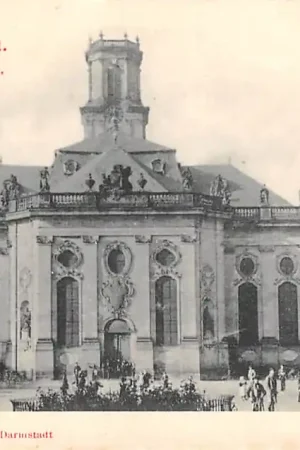 Tylko dziś Duitsland Saarbrücken St. Ludwichskirche 1900 Deutschland Europa HC56045