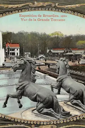 Najlepsza cena België Brussel Exposition de Bruxelles 1910 Vue de la Grande Terrasse Europa HC55809