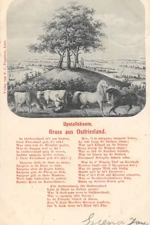 Rabat Duitsland Upstallsboom Ost Friesland 1903 Deutschland Europa HC55674