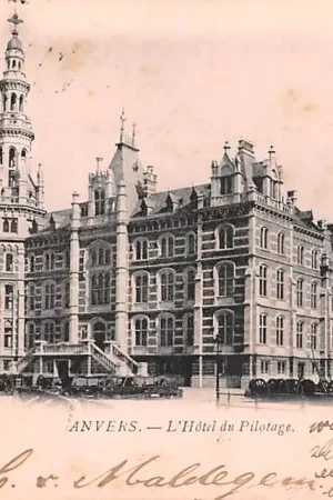 Premium België Antwerpen Loodsdienst L'Hotel de Pilotage 1901 Europa HC55118