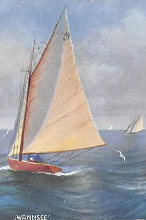 Autentyczny Duitsland Marine Deutsche Segelyachten Tilly VIII, Wannseeund Sonderling Scheepvaart Schepen Deutschland Europa HC54983