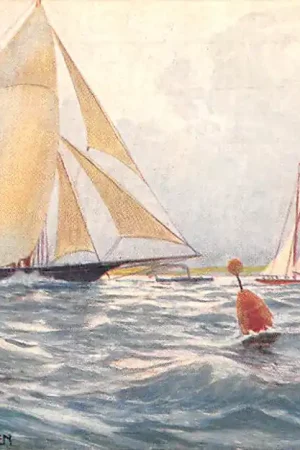 Tylko dziś Duitsland Marine Kiel Rennen der Grossen Yachten Scheepvaart Schepen Deutschland Europa HC54982