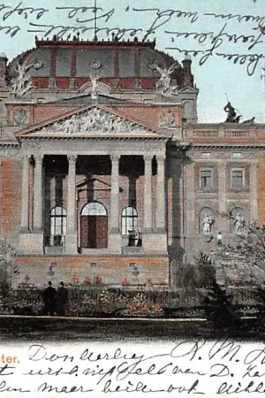 Duitsland Wiesbaden Kgl. Hof theater 1906 Deutschland Europa HC54959 Nowość