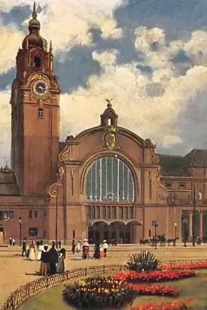 Promocja Duitsland Wiesbaden Der neuwe Bahnhof Station Spoorwegen Deutschland Europa HC54956