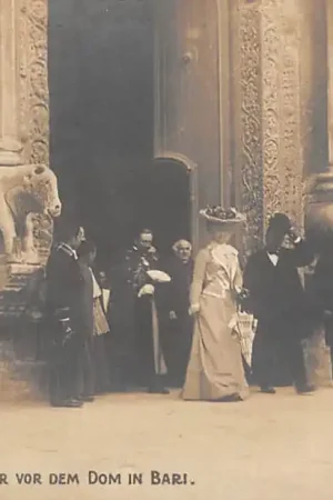 Oferta limitowana Duitsland Kaiser Wilhelm 2 Das Kaiserpaar vor dem Dom in Bari Italia Deutschland Koningshuis Europa 1905 HC54750