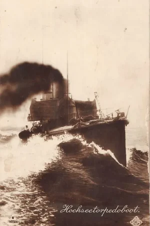 Duitsland Marine Hochsee torpedoboot Scheepvaart HC54748 Zwrot pieniędzy