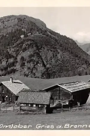 Wysoka jakość Oostenrijk Sattelalm ober Gries a. Brenner Fotokaart Österreich Austria Europa HC53895