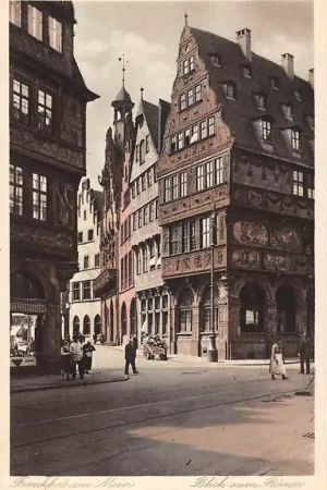 Duitsland Frankfurt a. Main Blick zum Romer Deutschland Europa HC53727 Rabat
