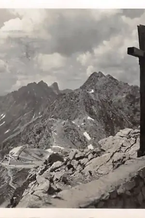 Oostenrijk Noordkettenbahn Innsbruck - Tyrol Berg station Hafelekar 2334 m. Österreich Austria Europa HC53610 Szybka dostawa