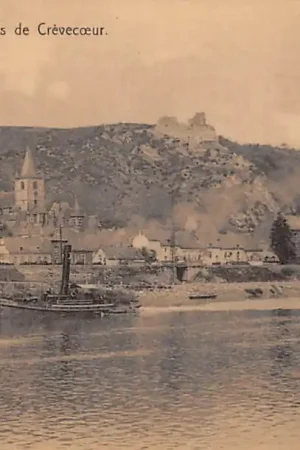Najlepsza cena België Bouvignes-sur-Meuse et les ruines de Crevecoeur Dinant Binnenvaart schepen Europa HC53361