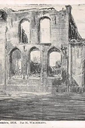 België Nieuwpoort Nieport La Duinenhuis le 6 Septembre 1916 par M. Wagmans WO1 1914-1918 Europa HC53343 Rabat