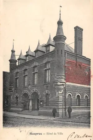 Frankrijk Haspres Hauts-de-France Hotel de Ville 1905 France Europa HC53264 Zwrot pieniędzy