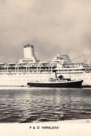 Engeland Scheepvaart P. & O. Himalaya Sleepboot Schepen England Europa HC52859 Wyprzedaż