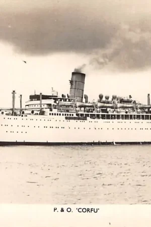 Szybka dostawa Engeland Scheepvaart P. & O. Corfu England Schepen Great Britain Europa HC52858