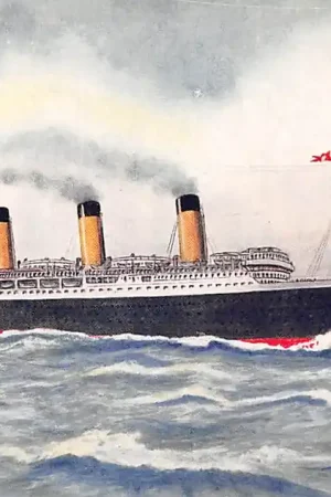 Promocja Engeland Schepen R.M.S. Majestic White Star Line Liverpool Scheepvaart Engeand Europa HC52854