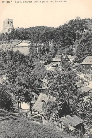 Kup teraz Duitsland Rathen Sachs Schweiz Amselgrund mit Talwachter Deutschland Europa HC52810