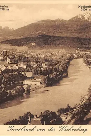 Oostenrijk Innsbruck von der Weiherburg 1931 Österreich Austria Europa HC52555 Ekspresowa dostawa