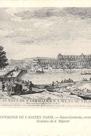 Frankrijk Ancien Paris Environs de l\\u2019Ancien Paris Saint-Germain, sous Louis XV France Europa HC52511 Nowość
