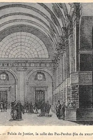 Kup teraz Frankrijk Ancien Paris Palais de Justice, la salle des Pas-Perdus (fin du XVIIIe siecle) France Europa HC52493