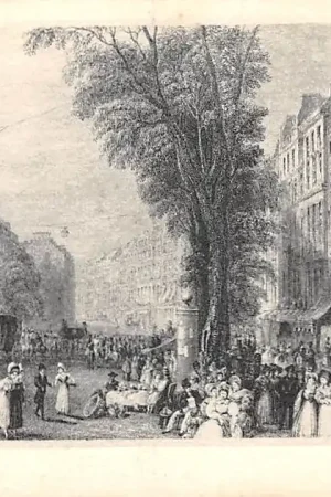 France Ancien Paris Les Grands Boulevards, vers1840HC52490 Zamów teraz