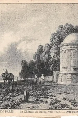 Frankrijk Ancien Paris Le Chateau de Bercy, vers 1840 France Europa HC52488 Szybka dostawa