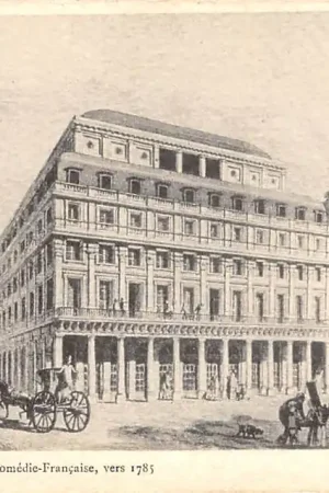 Frankrijk Ancien Paris La Comédie-Française, vers 1785 France Europa HC52469 Ekspresowa dostawa