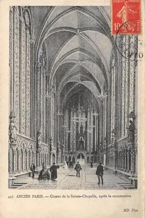 Najlepsza cena Frankrijk Ancien Paris Choeuer de la Sanie-Chapelle, apres la restauration France Europa HC52452