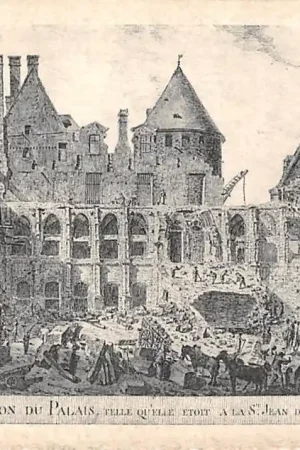 Kup teraz Frankrijk Ancien Paris Palais de Justice, la Cour de Mai, en 1777 France Europa HC52408 (kopie)