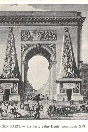 Wyprzedaż Frankrijk Ancien Paris La Porte Saint-Louis, sous Louis XVI France Europa HC52394