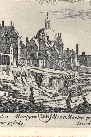 Frankrijk Ancien Paris Vue des Martyrs de Mont Martre proche Paris France Europa HC52382 Oferta limitowana