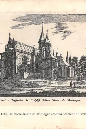 Tani Frankrijk Ancien Paris L'Eglise Notre-Dame de Boulogne (commencement du XVIIIe siecle) France Europa HC52363