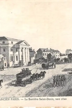 Wyprzedaż Frankrijk Ancien Paris La Barrière Saint-Denis, vers 1820 France Europa HC52270
