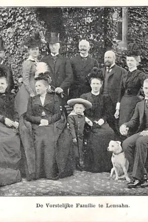 Koningshuis Koningin Emma De Vorstelijke Familie te Lensahn Ost-Holstein Duitsland Deutschland Europa HC51516 Zwrot pieniędzy